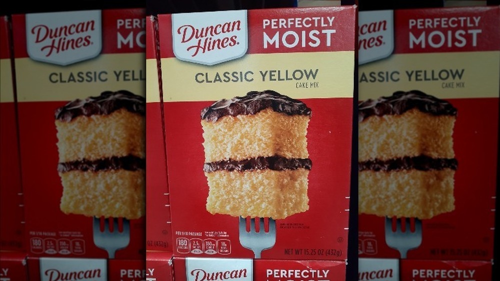Duncan Hines Классическая смесь для желтого торта