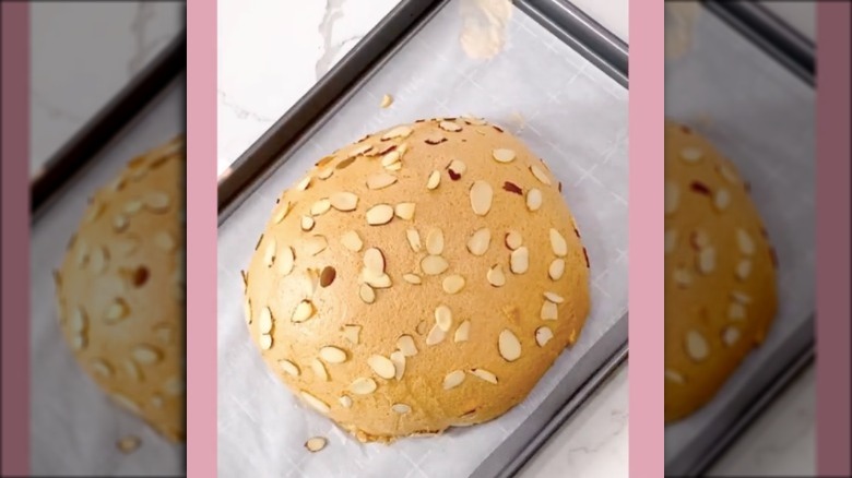 готовая буханка облачного хлеба