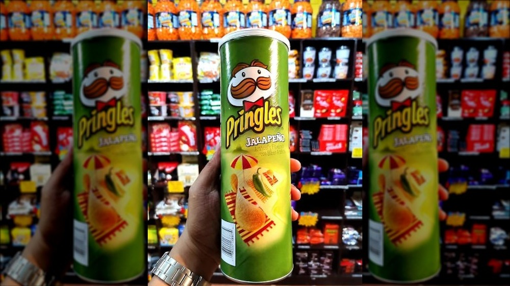 Чипсы Pringles со вкусом халапеньо