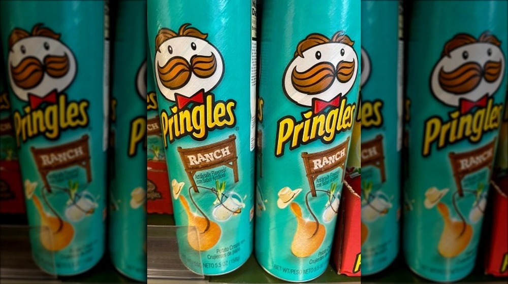 Чипсы Pringles со вкусом ранчо