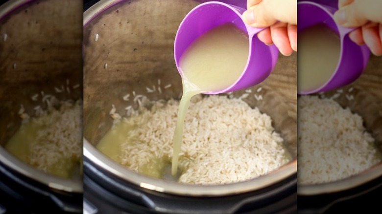 приготовление риса в Instant Pot